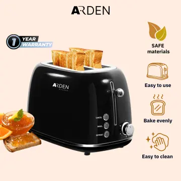 IKICH Toaster 4 Slice, Extra-Wide Long Slot Toaster, 6 Bread Settings of  Stainle