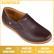 Giày Nam Da Bò SUNPOLO SUMU01 (Đen, Nâu) thumbnail
