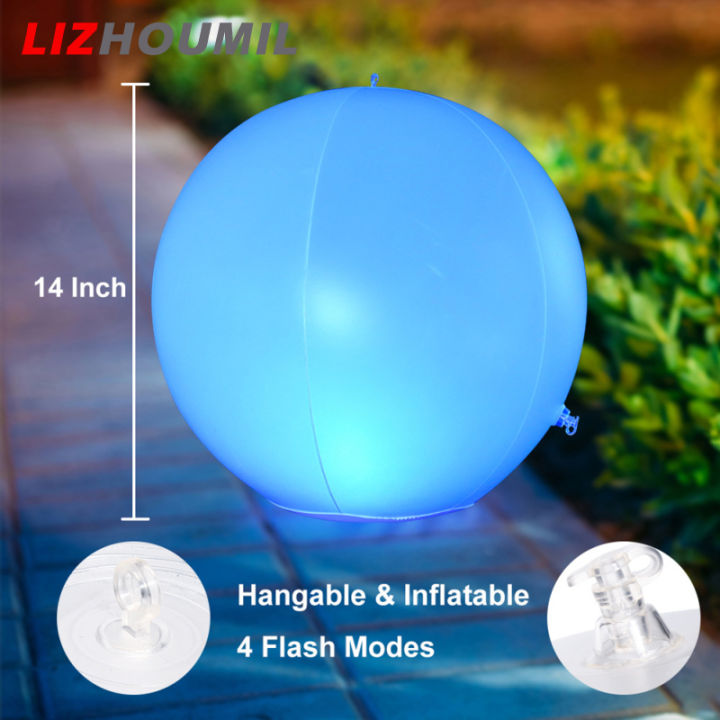 lizhoumil-ลูกบอลชายหาดของเล่นเรืองแสง-led-สูบลมขนาดใหญ่ลอยได้พร้อมไฟเปลี่ยนสีสำหรับปาร์ตี้ฤดูร้อนสระน้ำชายหาดปาร์ตี้