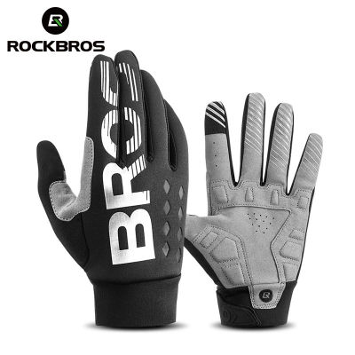 【2023】ROCKBROS Cycling s Touch Screen Waterproof MTB Bike Bicycle s Thermal Warm Motorcycle Winter Autumn Sports Equipment