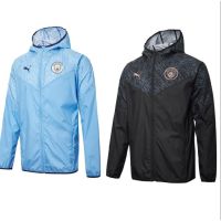 ✥ 2021 2022 Manchester Long Sleeve Hooded Trench Coat soccer jersey maillot de foot