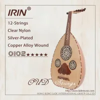 Oud Strings ชุด (G-D-A-E-B-F) ไนลอนเงินชุบทองแดง12-Strings