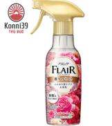 CHAI XỊT THƠM LÀM PHẲNG QUẦN ÁO HƯƠNG HOA FLAIR CHAI 270ML - HÀNG NHẬT NỘI