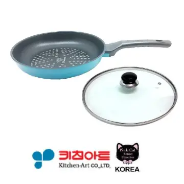 Kitchen Art Round Grill Pan 31cm Meat Grill –