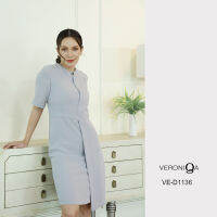 VERONIQA Dress VE-D1136 ชีราเม้นท์ IGPU20-8