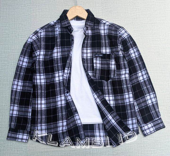 Kemeja Flanel Anak Ukuran 4 tahun - 9 tahun / Kemeja Flanel anak laki