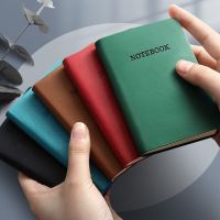 YINIANE สมุดจดแบบหนา96แผ่นพกพาไปโรงเรียนใช้ในสำนักงานสมุดบันทึกงานสมุดโน้ตไดอารี Notebook Mini A7