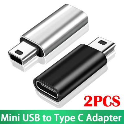 Mini USB To Type C Adapter Male Mini USB To Female USB C Data Transfer Connector for Gopro Hero Gamera GPS Receiver Conventers