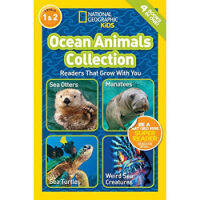 เนชั่นแนลจีโอกราฟฟิกผู้อ่าน: OCEANสัตว์L1 &amp; L2 OCEANสัตว์ไอน้ำSeriesภาษาอังกฤษOriginal Edition