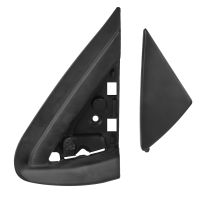 Car Front Window Triangle Plate Side Mirror Corner Triangle Garnish Cover Panel for Citroen C4 C4L 2012-2015