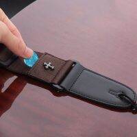 ；。‘【 New Electric Guitar Strap Acoustic Folk Guitarra Belt Straps Vintage Cross Guitar Straps Pick Pocket Guitar Accessories 2023