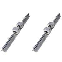 【LZ】◎  Trilho de guia linear e rolamentos rolamento linear blocos de corrediça SBR12UU 500mm 2pcs 4pcs 12mm