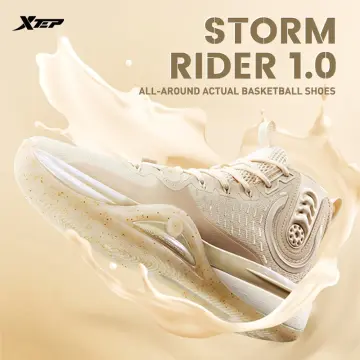 Xtep Basketball Shoes Men Low-Cut Wear-Resistant Rebound Men's Sports Shoes  Cushioning Comfortable Male Sneakers 877219120011