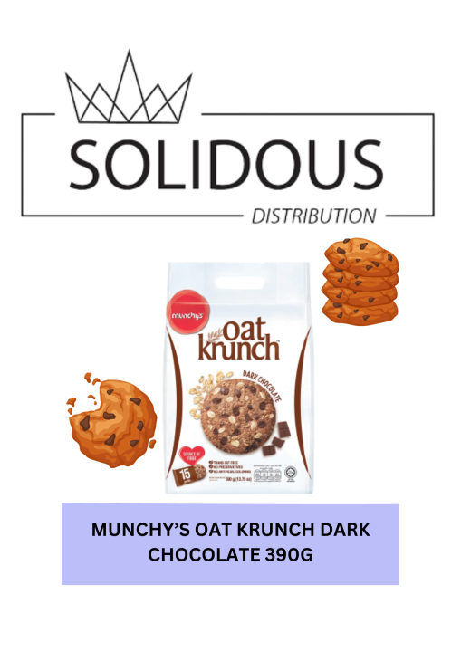 OAT KRUNCH 390G (4 FLAVORS) Lazada