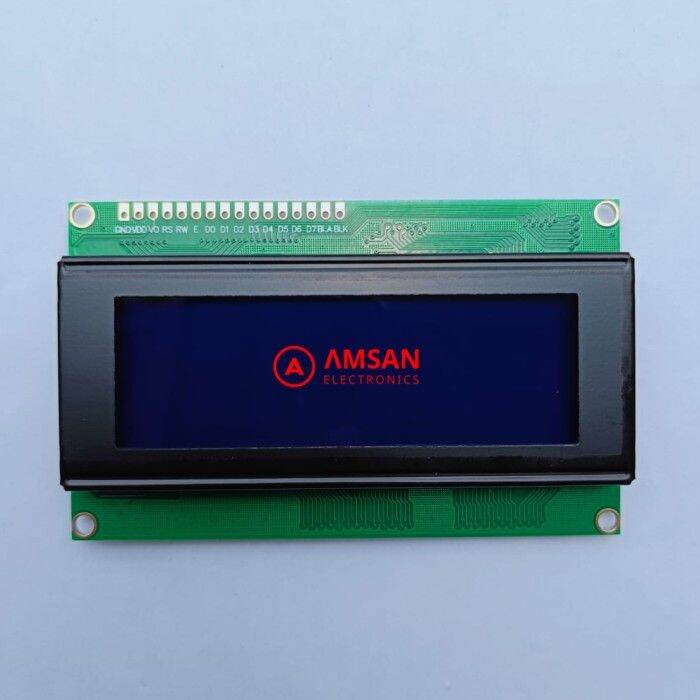 LCD Blue Screen 2004A Untuk Backpack Arduino Uno Mega LCD 5V IIC ...
