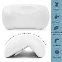 Konco Bathtub Pillow Non-slip Bathtub Headrest Soft Waterproof Bath Pillows with Suction Cups Bathroom Accessories