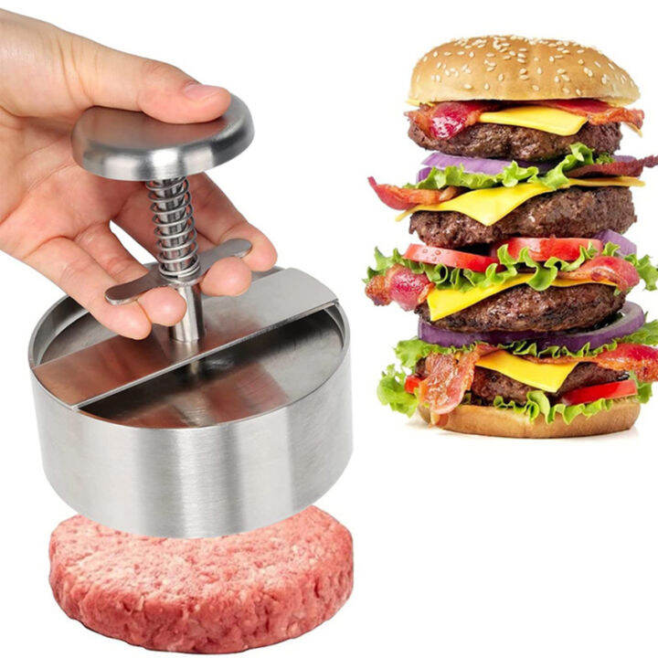 Manual Press Mold for Grill Griddle Meat Tool Hamburger Press Burger