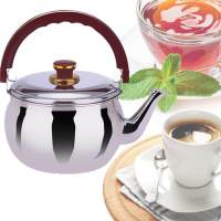 Dolity Whistling Tea Kettle Stainless Steel Teapot Stove Top Fast Boil Water Coffee