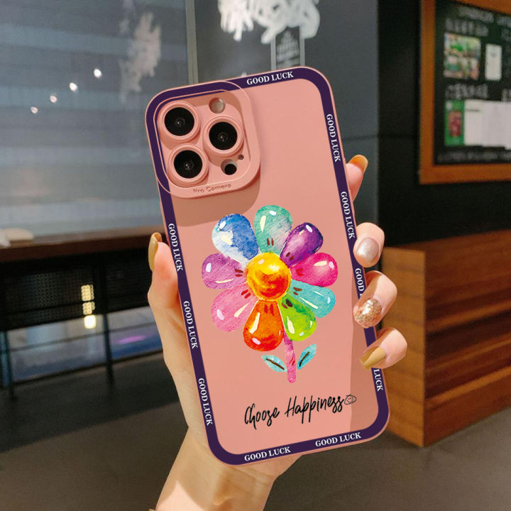 เคสโทรศัพท์สำหรับ-samsung-galaxy-a04-a04e-a14-a34-a54-a71-a03-a33-a73-a12-5กรัม-a32-a31-a51-a52-a72ดอกไม้สีสันสดใส4g-ฝาครอบ-a53ฝาครอบป้องกันเลนส์เต็ม