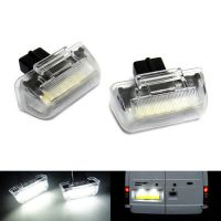 2X LED Licence Number Plate Light White for Transit Tourneo MK5 MK6 MK7 1995-14