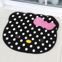 Memory Cotton Holle-Kitty Floor-mat Flannel Velvet Childrens Cute Cartoon Carpet Absorbent Footmat Bathroom Non-slip Carpet 1pc