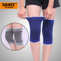 【cw】 Riding Kneelet Badminton Basketball Football Sports Warm Knee Pads Lightweight Breathable Sweat Absorbing Knitted Knee Pads Customizable !