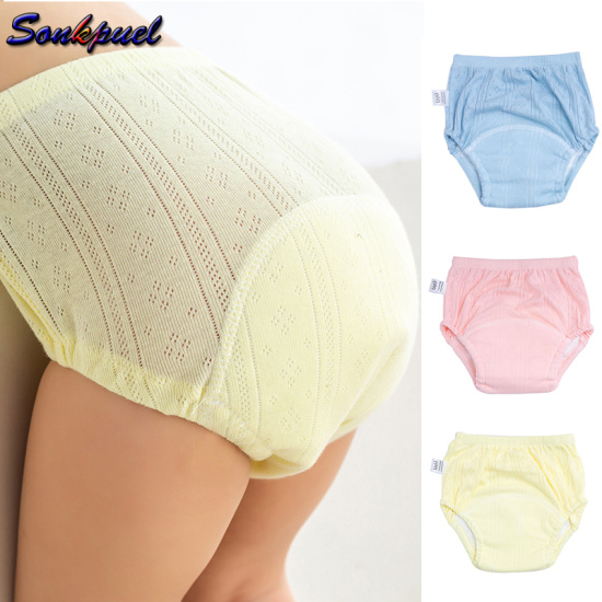 Sonkpuel quần tập cho trẻ sơ sinh quần đùi trẻ em quần lót giặt được màu - ảnh sản phẩm 1