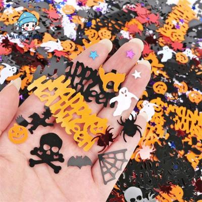 ฮาโลวีน ฮาโลวีน ใยแมงมุม halloween accessories พัดลมอะนิเมะอุปกรณ์สิ้นเปลืองสำหรับสมุดปิดภาพพลาสติกหลายเครื่องประดับรูปทรงสำหรับเครื่องประดับโต๊ะแม่มดโต๊ะกระดาษโปรยฮัลโลวีนฟักทอง