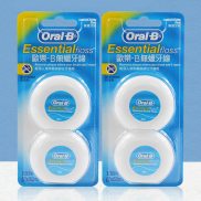 Oral B Essential Dental Floss Smooth Comfort Waxed Flosser Deep Clean