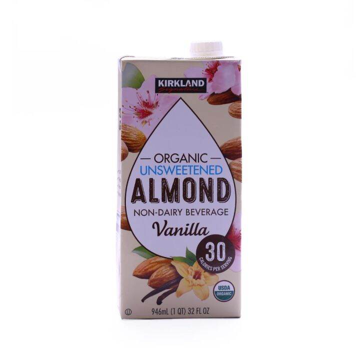 Kirkland Signature Organic Unsweetened Almond Vanilla NonDairy