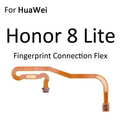 【☄New Arrival☄】 anlei3 เครื่องสแกนลายนิ้วมือแบบสัมผัส Id สายเคเบิ้ลยืดหยุ่นสำหรับ Huawei 8x 8c 8 Pro Lite ปุ่มส่งคืนที่บ้าน