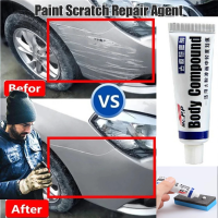 Car Scratch Remover สำหรับรถยนต์ Body Paint Scratch Care Auto Car Care ขัดและขัด Compound Paste Car Paint Repair