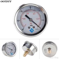 Compound Pressure Vacuum Gauge Glycerine Filled 68mm -1 0/1/2 Bar 1/4 BSP Back Ju19 20 Dropship