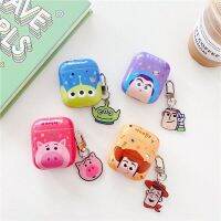 พร้อมส่งในไทย? AirPods case Gen1,2,Pro เคสแอร์พอดยางลายหมู กรีนแมน บัซ วู้ดดี้ เคสทอยสตอรี่ Daisy Pooh toy buzz greenman woody สนู๊ปปี้ snoopy ( i9s, i11, i12 ใส่ได้)