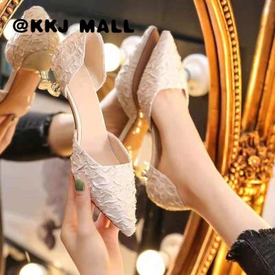 KKJ MALL Womens Shoes Springsummer 2021 New High Heels Korean Fashion Single Shoes 3cm Heel Dinner Shoes