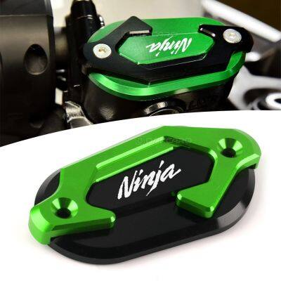 Motorcycle Front Brake Fuel Tank Cover For KAWASAKI NINJA400 Z400 2017-2021 Oil Pump Cup Reservoir Fluid Cap Accessories