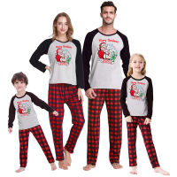 YAGIMI ครอบครัวคริสต์มาสชุดนอน2021แม่เด็กคริสต์มาส Pijamas ครอบครัวคู่เสื้อผ้าคริสต์มาสครอบครัวจับคู่ชุดนอนชุด