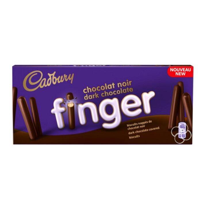 Cadbury Fingers Dark Chocolate Biscuits 114g | Lazada PH