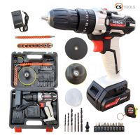 ?ลดราคา cordless drill   สว่านไร้สาย แบต 99V 3ระบบ ปรับสปีดได้ มีระบบกระแทก เจาะปูน เหล็ก ไม้ กระเบื้องได้ ชุดใหญ่อุปกรณ์ครบทุกงานช่าง#017-สว่านไร้สาย สว่านไฟฟ้าไร้สาย สว่านแบต สว่านไฟฟ้าแบต