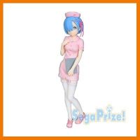 สินค้าขายดี!!! [Special Price] ฟิกเกอร์แท้ RE:ZERO - Rem Pink Nurse (Sakura) Ver. SEGA SPM Series  ## โมเดล โมเดลรถ ของเล่น ของสะสม รถ หุ่นยนต์ ตุ๊กตา โมเดลนักฟุตบอล ฟิกเกอร์ Model