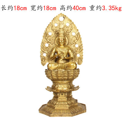 100% Authentic ทองแดงบริสุทธิ์หนึ่งแปดนักบุญอุปถัมภ์ของ Da Ri Tathagata Bronze Crafts พระพุทธรูปทิเบต