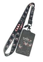 KMM 3B สายคล้องคอ สายคล้องบัตร ที่ใส่บัตร ซองใส่บัตร พร้อมสายคล้องคอ ลาย KUMAMON 3B งานดี สวยงาม สำหรับ บัตร 6x8 cm (body 7x11cm) สายกว้าง2 cm BY 3985  SHOP