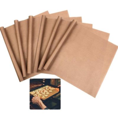 1-6pcs Baking Mat Sheet 40x60 30x40cm Resuable Resistant Oven Liner Sheet Oil-proof Baking Paper Kitchen BBQ Baking Tools