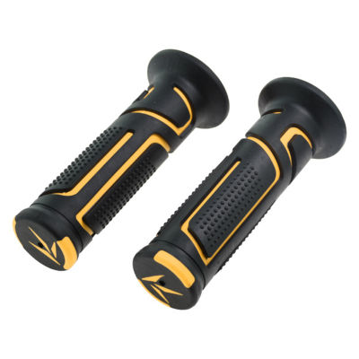 1pair Universal Anti Scratch Accessories 22mm Easy Install Soft Rubber Non Slip Shock Fashion Cool Replacement Motorcycle Handlebar Grip