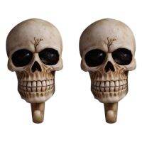 Skull Wall Hooks,Decorative Wall Mounted Key Holder Hat Rack Organizer Bathroom Hanger Home and Kitchen Use Pegs