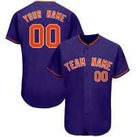 Custom Baseball Jersey,Custom Your Name/Team/Number Print,Any Color Soft Breathable Washable Streetwear for Men/Women