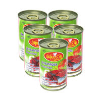 ?The Best HOT!! นัมเบอร์วัน ปลาแมคเคอเรลในซอสมะเขือเทศ 155 กรัม x 5 กระป๋อง Number One Mackerel in Tomato Sauce 155g x 5 Cans