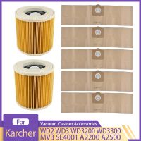 【LZ】□❈✣  Karcher aspirador hepa filtro saco de pó acessórios de substituição peças sobressalentes para wd3 wd3200 wd3300 mv3 se4001 a2200 a2500