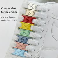 【HOT】☜◆ 2023 New Metal AF1 Tag Shoelaces Flat laces Men and Shoe Decoration Sneaker Shoelace Fashion Shoes Accessories