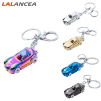 LAlancea พวงกุญแจพวงกุญแจรถไฟฉายสุดสร้างสรรค์พร้อม2โหมดใช้ไฟ LED ไฟเป็นของขวัญแหวนสีสันสดใสสำหรับผู้ชายผู้หญิง【fast】